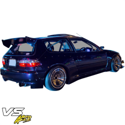 VSaero FRP TKYO Wide Body Fender Flares (rear) 50mm for Honda Civic EG 1992-1995 > 3dr Hatchback image - 13