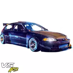 FRP TKYO Wide Body Fender Flares (rear) 50mm > Honda Civic EG 1992-1995 > 3dr Hatchback image - 14