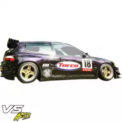 FRP TKYO Wide Body Fender Flares (rear) 50mm > Honda Civic EG 1992-1995 > 3dr Hatchback image - 15