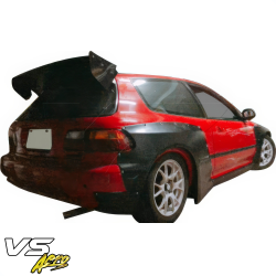 VSaero FRP TKYO Wide Body Fender Flares (rear) 50mm for Honda Civic EG 1992-1995 > 3dr Hatchback image - 18
