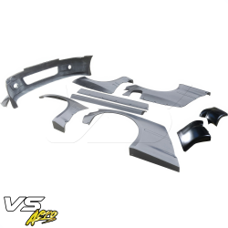 VSaero FRP TKYO Wide Body Kit 12pc for Honda Civic EG 1992-1995 > 3dr Hatchback image - 3