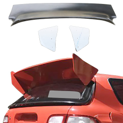 VSaero FRP TKYO Spoiler Wing for Honda Civic EG 1992-1995 > 3dr Hatchback image - 1
