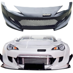 VSaero FRP TKYO v3 Wide Body Front Bumper for Subaru BRZ (ZN6) 2013-2020 image - 6