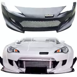 FRP TKYO v3 Wide Body Front Bumper > Subaru BRZ (ZN6) 2013-2020 image - 6