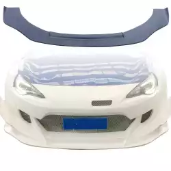 FRP TKYO v3 Wide Body Front Spoiler Lip > Subaru BRZ (ZN6) 2013-2020 image - 1