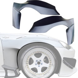 VSaero FRP TKYO v3 Wide Body Fender Flares (front) 65mm for Subaru BRZ (ZN6) 2013-2020 image - 6