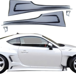 VSaero FRP TKYO v3 Wide Body Side Skirts for Subaru BRZ (ZN6) 2013-2020 image - 5