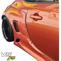 VSaero FRP TKYO v3 Wide Body Fenders Flares (rear) 90mm for Subaru BRZ (ZN6) 2013-2020 image - 15