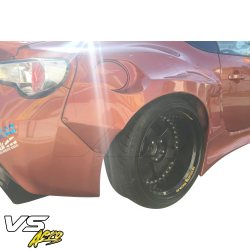 VSaero FRP TKYO v3 Wide Body Fenders Flares (rear) 90mm for Subaru BRZ (ZN6) 2013-2020 image - 16