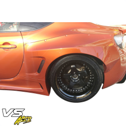 VSaero FRP TKYO v3 Wide Body Fenders Flares (rear) 90mm for Subaru BRZ (ZN6) 2013-2020 image - 17