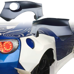 VSaero FRP TKYO v3 Wide Body Fenders Flares (rear) 90mm for Subaru BRZ (ZN6) 2013-2020 image - 1