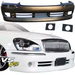FRP JPRO Front Bumper 3pc > Infiniti Q45 F50 Cima President 2002-2004 image - 16