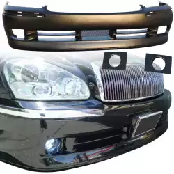 FRP JPRO Front Bumper 3pc > Infiniti Q45 F50 Cima President 2002-2004 image - 1