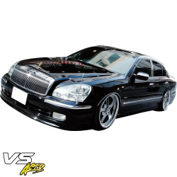 VSaero FRP JPRO Front Bumper 3pc for Infiniti Q45 F50 Cima President 2002-2004 image - 4