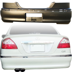 VSaero FRP JPRO Rear Bumper for Infiniti Q45 F50 Cima President 2002-2004 image - 18