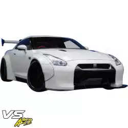 FRP LBPE v1 Wide Body Front Bumper w Lip > Nissan GT-R GTR (R35) 2009-2017 image - 10