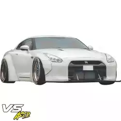 FRP LBPE v1 Wide Body Front Bumper w Lip > Nissan GT-R GTR (R35) 2009-2017 image - 11