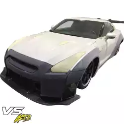 FRP LBPE v1 Wide Body Front Bumper w Lip > Nissan GT-R GTR (R35) 2009-2017 image - 12