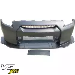 FRP LBPE v1 Wide Body Front Bumper w Lip > Nissan GT-R GTR (R35) 2009-2017 image - 2