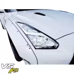 FRP LBPE v1 Wide Body Fender Flares (front) 4pc > Nissan GT-R GTR (R35) 2009-2017 image - 21