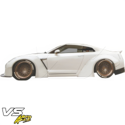 VSaero FRP LBPE v1 Wide Body Fender Flares (front) 4pc for Nissan GT-R GTR (R35) 2009-2017 image - 22