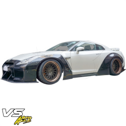 VSaero FRP LBPE v1 Wide Body Fender Flares (front) 4pc for Nissan GT-R GTR (R35) 2009-2017 image - 24
