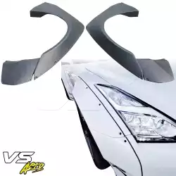 FRP LBPE v1 Wide Body Fender Flares (front) 4pc > Nissan GT-R GTR (R35) 2009-2017 image - 26