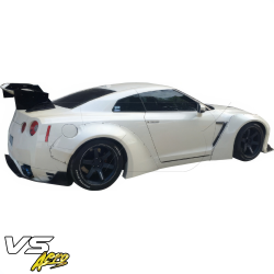VSaero FRP LBPE v1 Wide Body Fender Flares (front) 4pc for Nissan GT-R GTR (R35) 2009-2017 image - 28