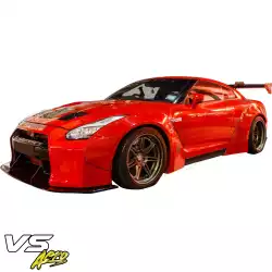 FRP LBPE v1 Wide Body Fender Flares (front) 4pc > Nissan GT-R GTR (R35) 2009-2017 image - 2