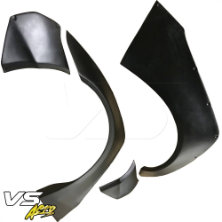 VSaero FRP LBPE v1 Wide Body Fender Flares (front) 4pc for Nissan GT-R GTR (R35) 2009-2017 image - 7
