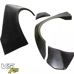 FRP LBPE v1 Wide Body Fender Flares (front) 4pc > Nissan GT-R GTR (R35) 2009-2017 image - 9