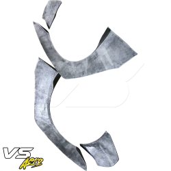 VSaero FRP LBPE v1 Wide Body Fender Flares (front) 4pc for Nissan GT-R GTR (R35) 2009-2017 image - 18
