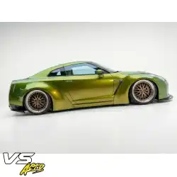 FRP LBPE v1 Wide Body Fender Flares (front) 4pc > Nissan GT-R GTR (R35) 2009-2017 image - 29