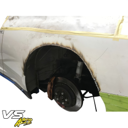 VSaero FRP LBPE v1 Wide Body Fender Flares (rear) 4pc for Nissan GT-R GTR (R35) 2009-2017 image - 20