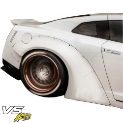 VSaero FRP LBPE v1 Wide Body Fender Flares (rear) 4pc for Nissan GT-R GTR (R35) 2009-2017 image - 21