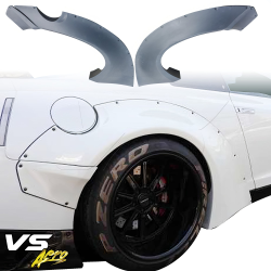 VSaero FRP LBPE v1 Wide Body Fender Flares (rear) 4pc for Nissan GT-R GTR (R35) 2009-2017 image - 22