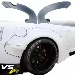 FRP LBPE v1 Wide Body Fender Flares (rear) 4pc > Nissan GT-R GTR (R35) 2009-2017 image - 22