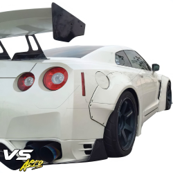 VSaero FRP LBPE v1 Wide Body Fender Flares (rear) 4pc for Nissan GT-R GTR (R35) 2009-2017 image - 24