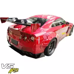 FRP LBPE v1 Wide Body Fender Flares (rear) 4pc > Nissan GT-R GTR (R35) 2009-2017 image - 3