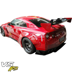 VSaero FRP LBPE v1 Wide Body Fender Flares (rear) 4pc for Nissan GT-R GTR (R35) 2009-2017 image - 4