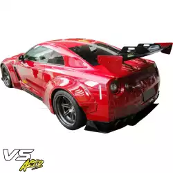 FRP LBPE v1 Wide Body Fender Flares (rear) 4pc > Nissan GT-R GTR (R35) 2009-2017 image - 4