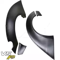 FRP LBPE v1 Wide Body Fender Flares (rear) 4pc > Nissan GT-R GTR (R35) 2009-2017 image - 5