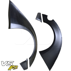 VSaero FRP LBPE v1 Wide Body Fender Flares (rear) 4pc for Nissan GT-R GTR (R35) 2009-2017 image - 7