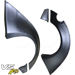 VSaero FRP LBPE v1 Wide Body Fender Flares (rear) 4pc for Nissan GT-R GTR (R35) 2009-2017 image - 8