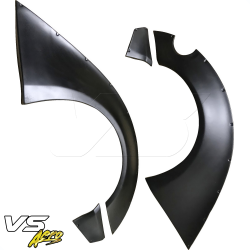 VSaero FRP LBPE v1 Wide Body Fender Flares (rear) 4pc for Nissan GT-R GTR (R35) 2009-2017 image - 10
