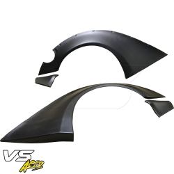 VSaero FRP LBPE v1 Wide Body Fender Flares (rear) 4pc for Nissan GT-R GTR (R35) 2009-2017 image - 11