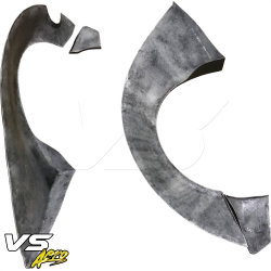 VSaero FRP LBPE v1 Wide Body Fender Flares (rear) 4pc for Nissan GT-R GTR (R35) 2009-2017 image - 14