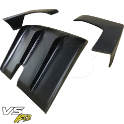 VSaero FRP LBPE v1 Valances w Diffuser 3pc for Nissan GT-R GTR (R35) 2009-2017 image - 9