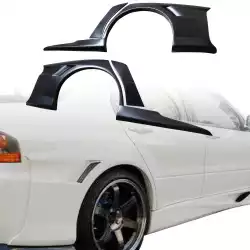 FRP VOLT Wide Body Fenders (rear) 4pc > Mitsubishi Evolution EVO8 EVO9 CT9A 2003-2006 image - 20