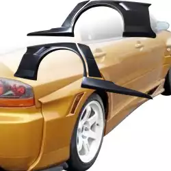 FRP VOLT Wide Body Fenders (rear) 4pc > Mitsubishi Evolution EVO8 EVO9 CT9A 2003-2006 image - 1